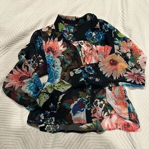 H&M floral blouse